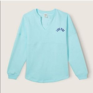 PINK VARSITY NOTCH CREW